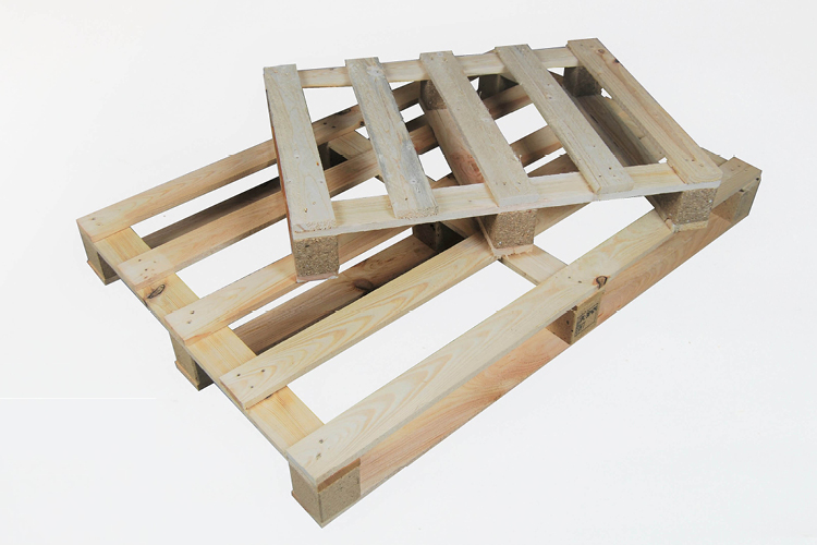 Nachhaltige Holzpalette Einwegpalette
