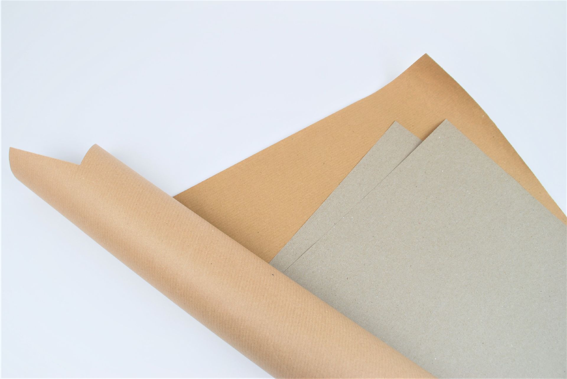 Bogenmaterial Natronmischpapier in beige-brauner Farbe
